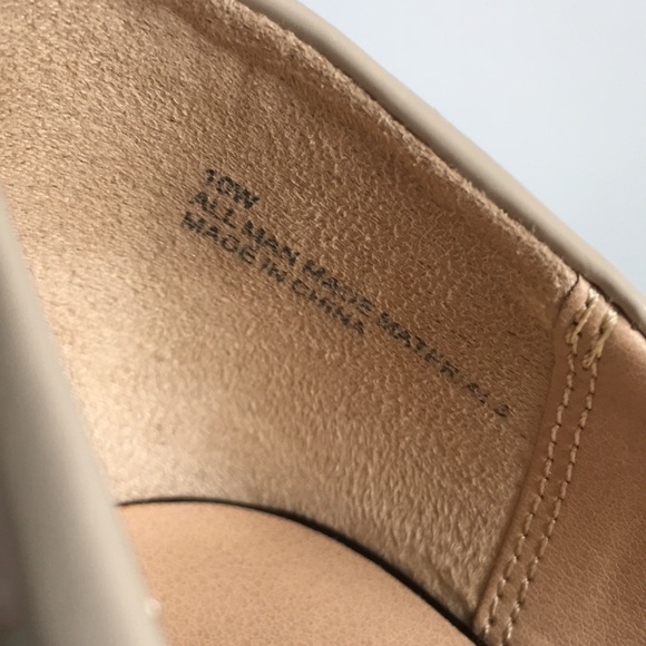 Nude open toe heels - Picture 5 of 6